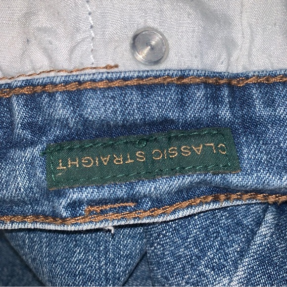Women’s 8 RALPH LAUREN CLASSIC STRAIGHT Blue Denim Jeans Excellent Vintage - Picture 14 of 14